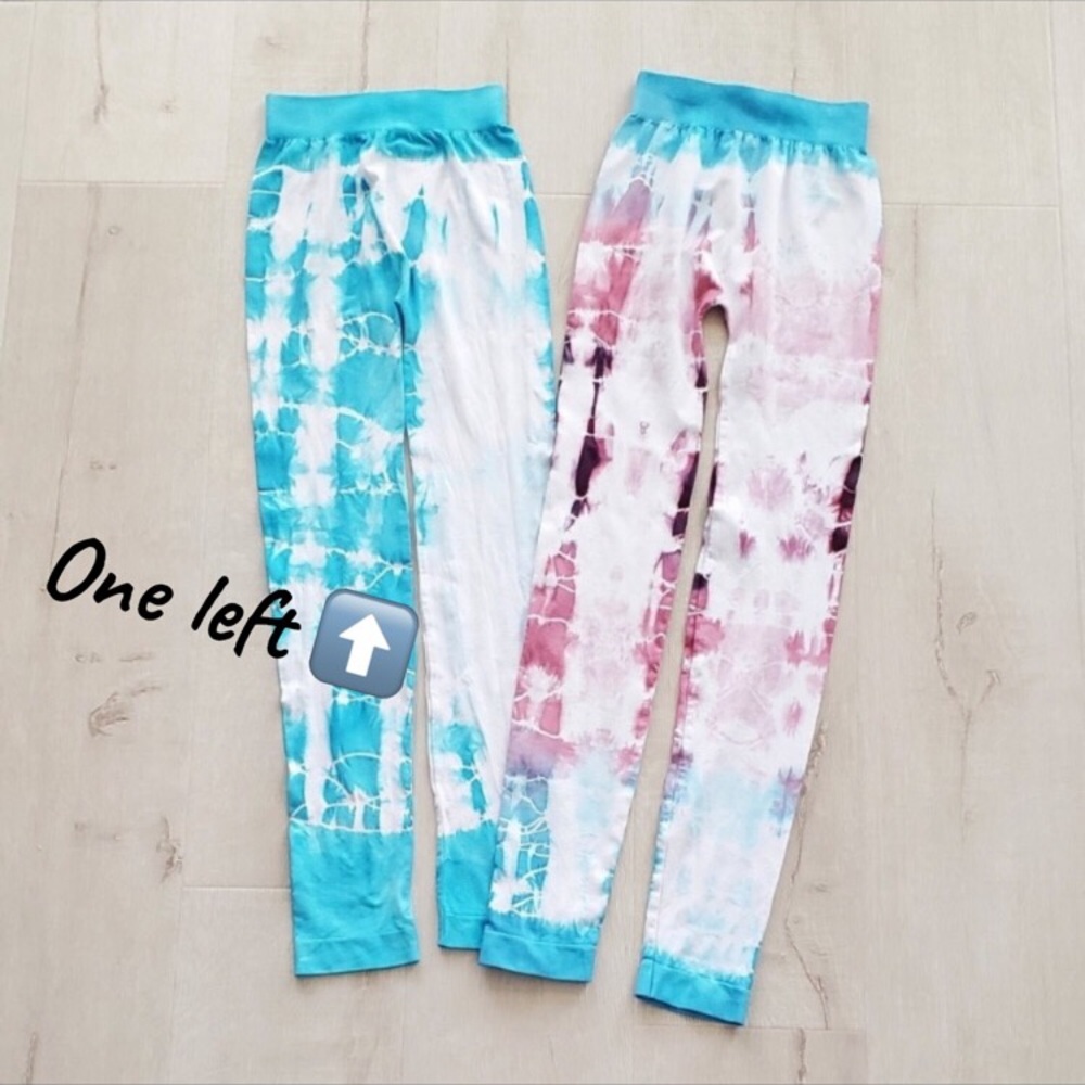 NWOT Nikibiki Tie Dye Full Length Leggings OS - Picture 1 of 10